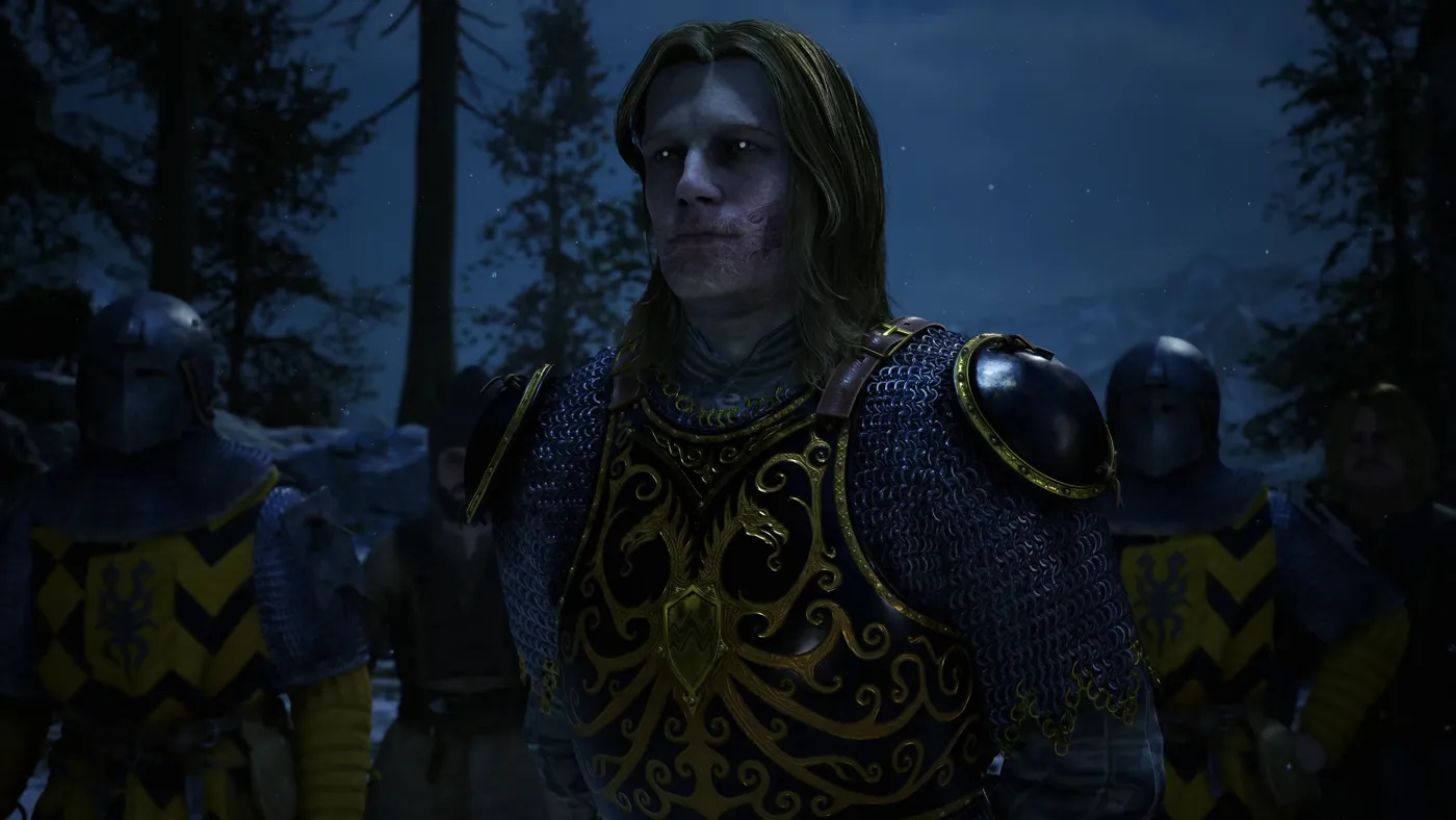Ambrus presents himself with the polish of a noble despite humble origins